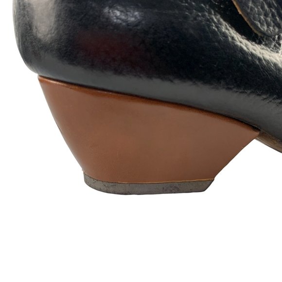 KORKS by Kork Ease Little Monkstrap Pebbled Leather Booties - Picture 7 of 12